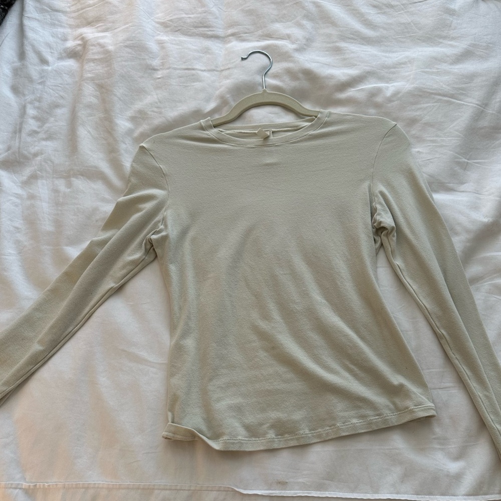 Skims cotton jersey long sleeve